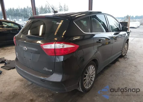 2013 Ford C-Max Hybrid Sel из США, поврежденный, VIN 1FADP5BU6DL539372